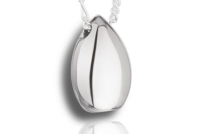 Silver Teardrop Pendant