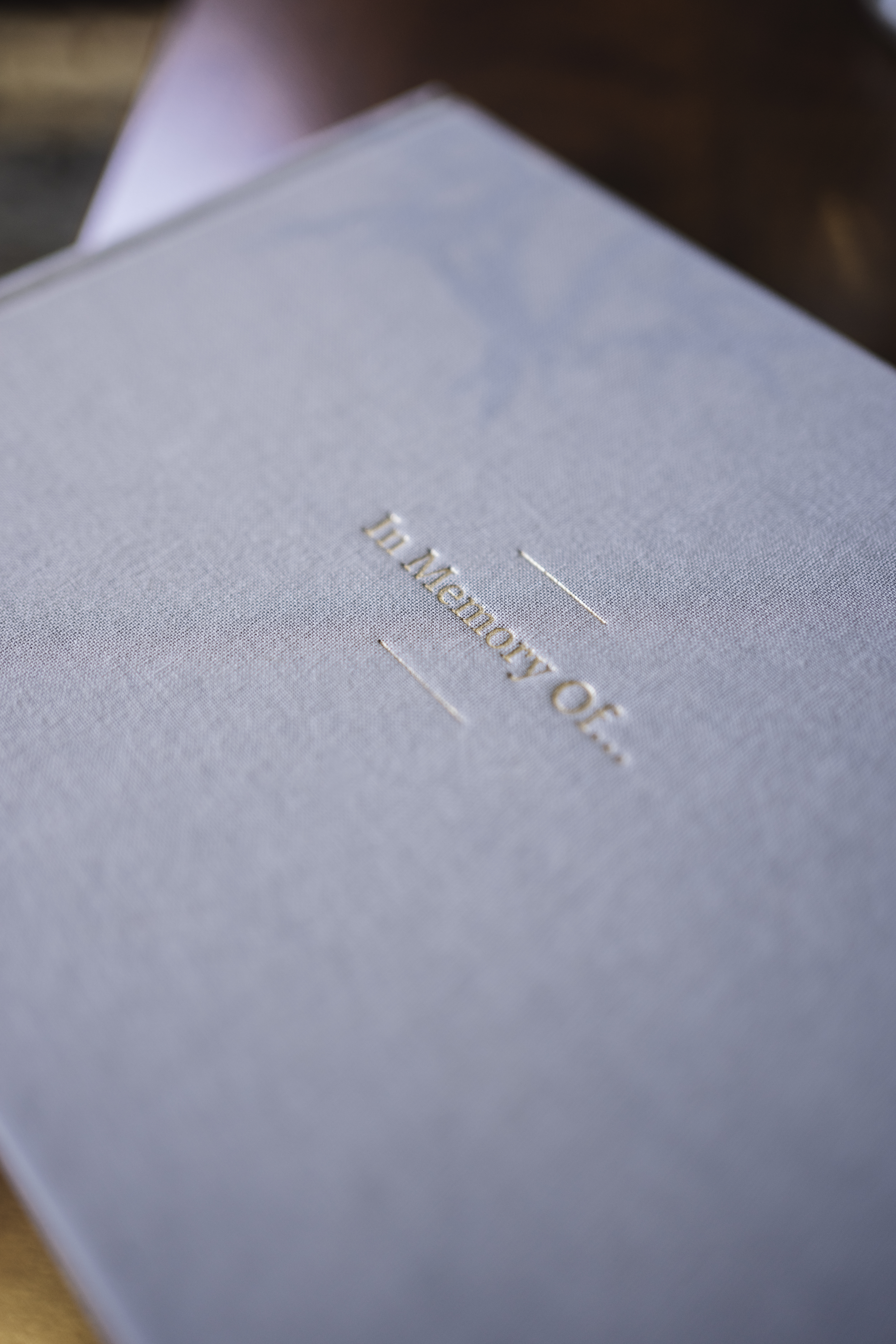 In Memory of Memorial Book